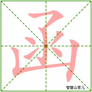 函的笔顺