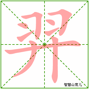 羿字写法 羿的笔顺