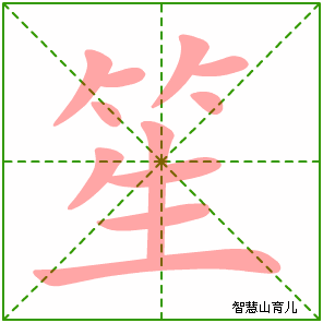 笙字写法 笙的笔顺