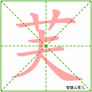 芙的笔顺拼音及解释