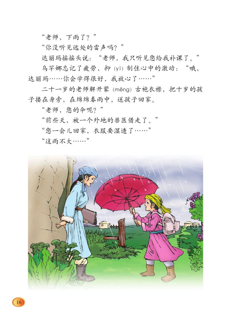 春天的雨点