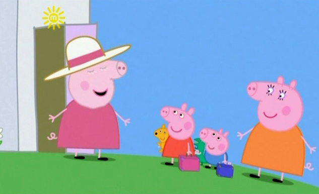 Peppa pig best sale grandpa and grandma