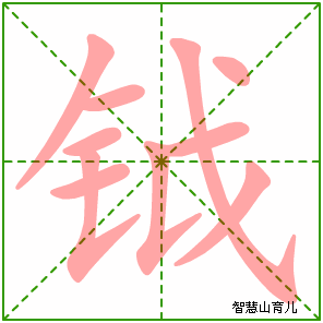 可左右拖动) 钺的笔画数:10 钺的部首:钅 钺的结构:左右结构 钺的拼音